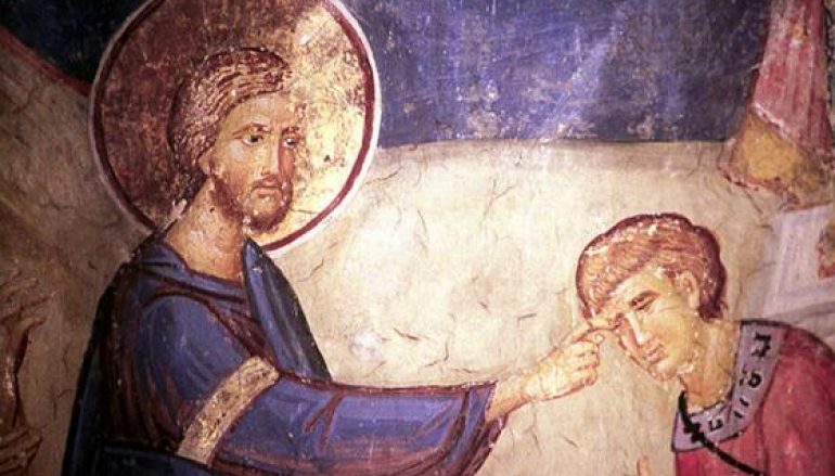 «Ραββί, τὶς ἥμαρτεν, οὗτος ἤ οἱ γονεῖς αὐτοῦ, ἵνα τυφλὸς γεννηθῆ;»