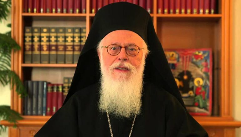 Στα Τίρανα για τον Αρχιεπίσκοπο Αναστάσιο ο Δήμαρχος Λαρισαίων