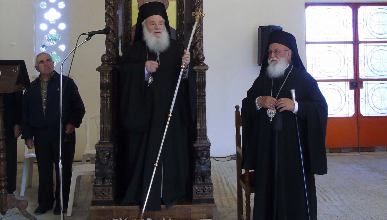Δισαρχιερατικός Εσπερινός του Αγίου Πνεύματος στην Τρίπολη (ΦΩΤΟ)