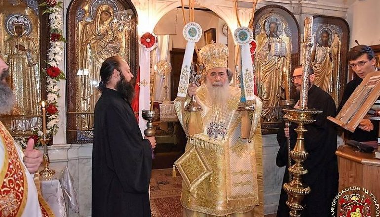 Η εορτή των Αγ. Κωνσταντίνου και Ελένης στο Πατριαρχείο Ιεροσολύμων (ΦΩΤΟ)