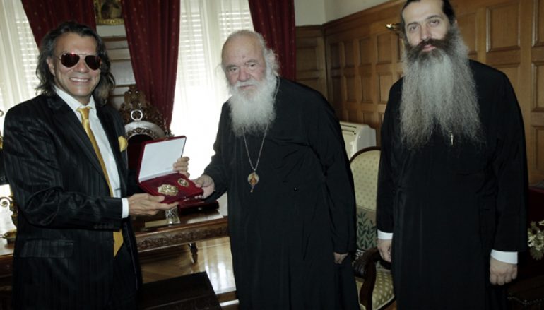 Τον Αρχιεπίσκοπο επισκέφθηκε ο Δήμαρχος Μαραθώνος (ΦΩΤΟ)