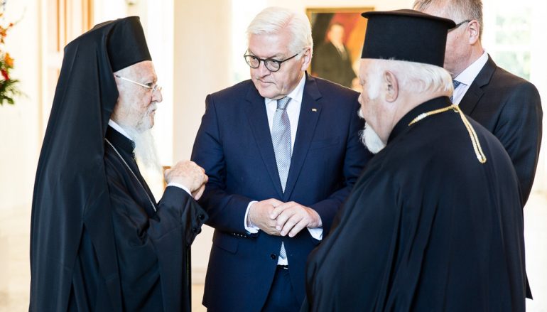 Συνάντηση του Οικ. Πατριάρχη με τον Πρόεδρο της Γερμανίας