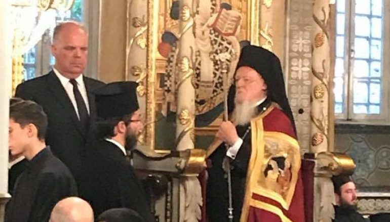 Ο εσπερινός των ονομαστηρίων του Οικ. Πατριάρχη (ΦΩΤΟ)