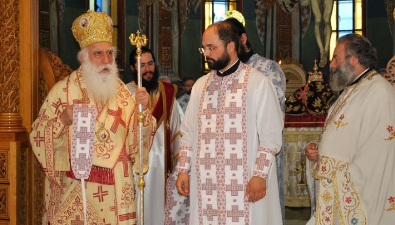 Χειροτονία Πρεσβυτέρου από τον Μητροπολίτη Ν. Σμύρνης Συμεών (ΦΩΤΟ)