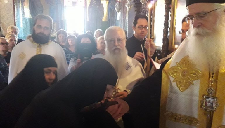 Νέα Μοναχή στην Ι. Μονή Παναγίας κάτω Ξενιάς (ΦΩΤΟ)