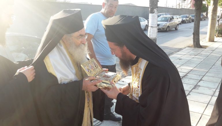 Υποδοχή Λειψάνου της Αγίας Αικατερίνης στη Νέα Ιωνία (ΦΩΤΟ)