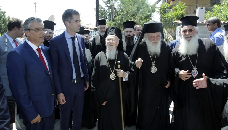 Πατριάρχης και Αρχιεπίσκοπος στην εκδήλωση «Καθαρός Ασωπός» (ΦΩΤΟ)