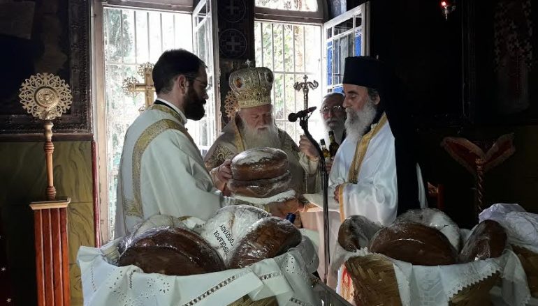 Εορτή του Αγίου Πνεύματος στο Ι. Προσκύνημα της Παναγίας Τρυπητής (ΦΩΤΟ)
