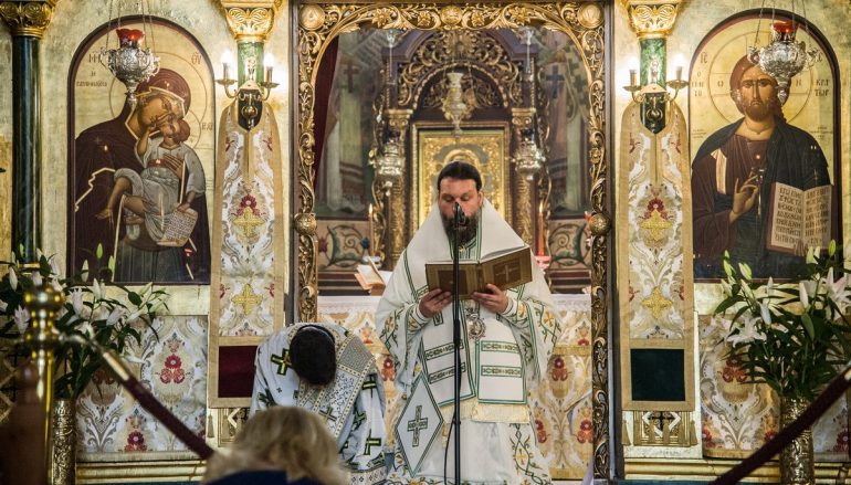 Η Γενέθλιος ημέρα της Εκκλησίας στην Ι. Μ. Νέας Ιωνίας (ΦΩΤΟ)