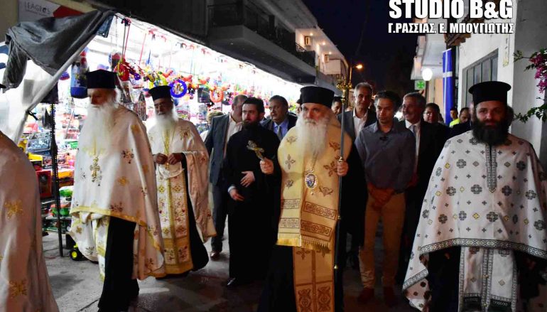 Ο εσπερινός του Αγίου Πνεύματος στην Ι. Μ. Αργολίδος (ΦΩΤΟ)