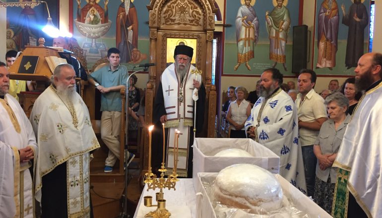 Η εορτή των Αγίων Πάντων στον Πύργο (ΦΩΤΟ)
