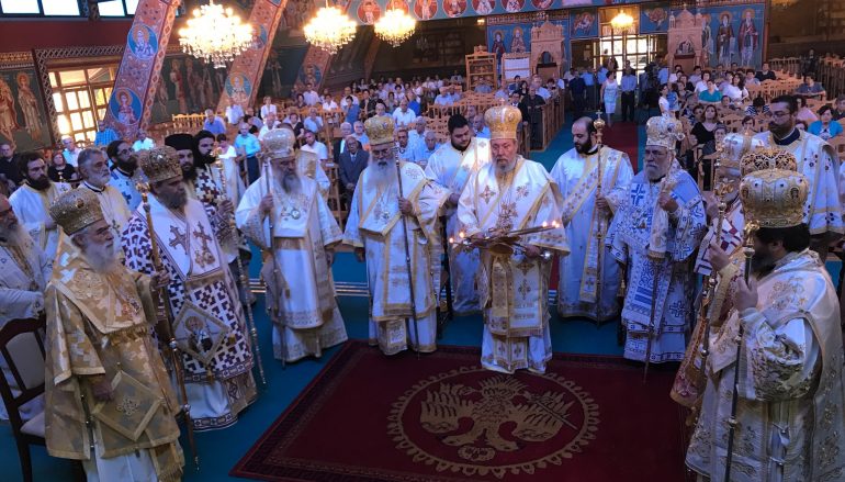 Η Εκκλησία της Κύπρου εόρτασε τον Ιδρυτή της Απόστολο Βαρνάβα (ΦΩΤΟ)