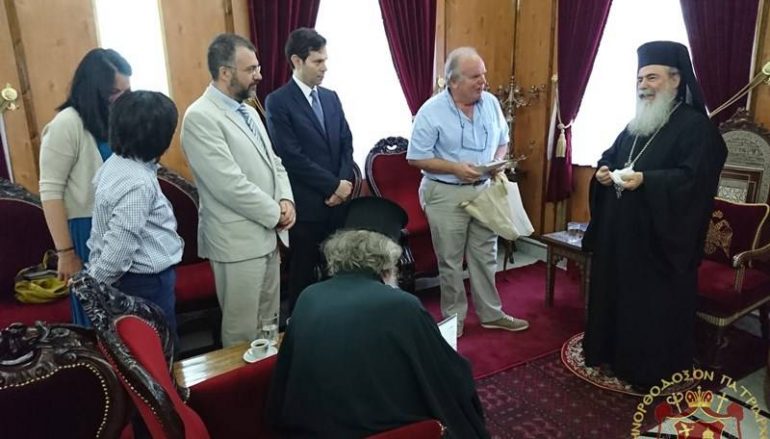 Στο Πατριαρχείο Ιεροσολύμων ο Γεν. Γραμματέας του ΥΠΕΠΘ (ΦΩΤΟ)