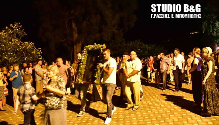 Εσπερινός της Αγίας Παρασκευής στην Ι. Μ. Αργολίδος (ΦΩΤΟ – ΒΙΝΤΕΟ)