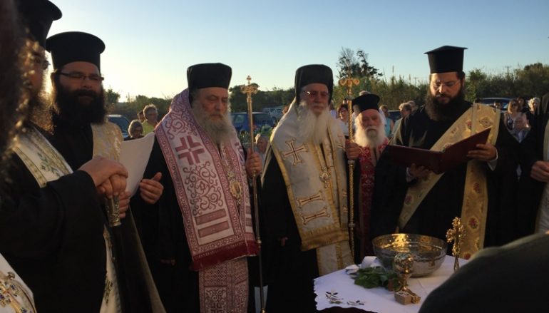 Θυρανοίξια Παρεκκλησίου των Αγ. Παισίου, Ραφαήλ και Ειρήνης στη Νάξο (ΦΩΤΟ)