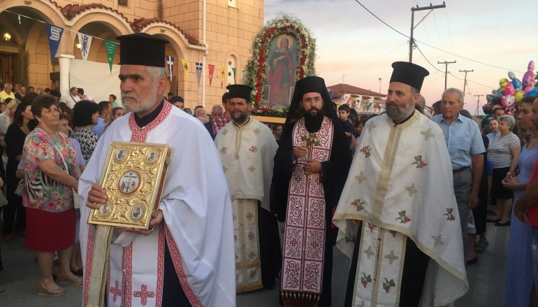 H Νύμφη του Χριστού Αγία Μαρίνα, εορτάστηκε στο Κατάραχι Πύργου (ΦΩΤΟ)