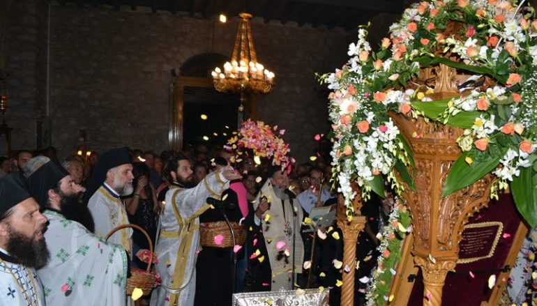 Προεόρτιος Αγρυπνία για την Πολιούχο Αγ. Παρασκευή στη Χαλκίδα (ΦΩΤΟ)