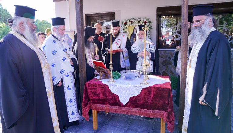 Θυρανοίξια Παρεκκλησίου του Αγ. Παϊσίου στην Ημαθία (ΦΩΤΟ)