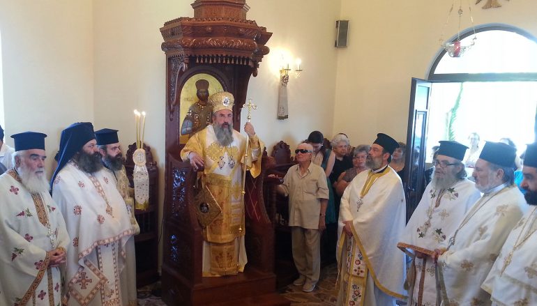 Η εορτή του Αγίου Παντελεήμονος στο Επισκοπείο της Ι. Μ. Ρεθύμνης (ΦΩΤΟ)