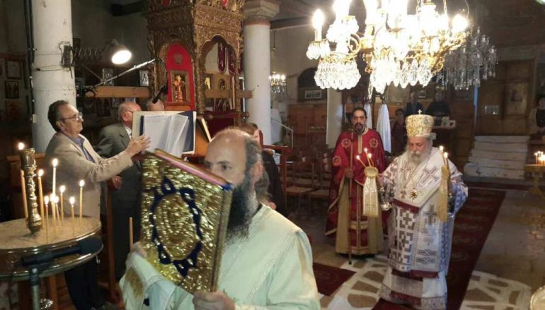 Ο Μητροπολίτης Γρεβενών Δαβίδ στο χωριό Περιβόλι (ΦΩΤΟ)