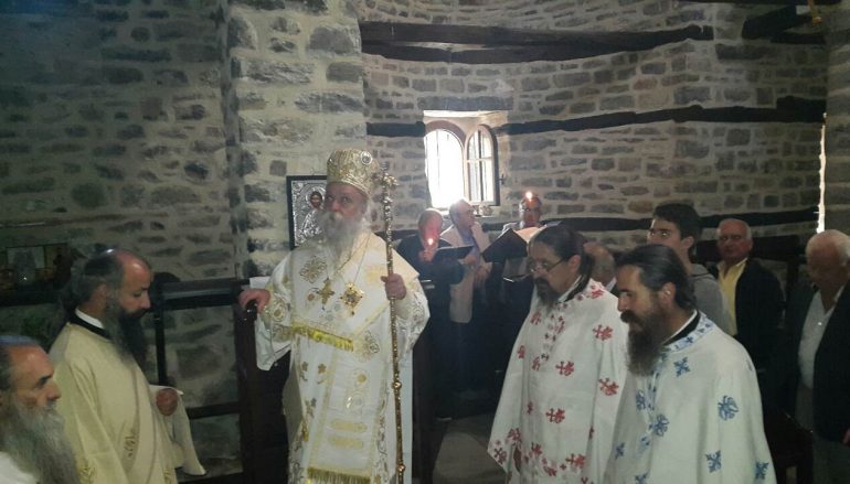 Ο Μητροπολίτης Γρεβενών στον Άγιο Νικόλαο Περιβολίου (ΦΩΤΟ)