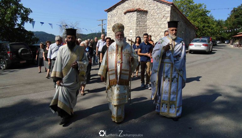 Η Αποτομή της Κεφαλής του Προδρόμου στο χωριό των Κολοκοτρωναίων