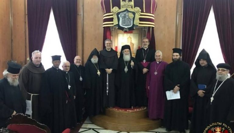 Συνάντηση των Αρχηγών των Χριστιανικών Εκκλησιών στα Ιεροσόλυμα