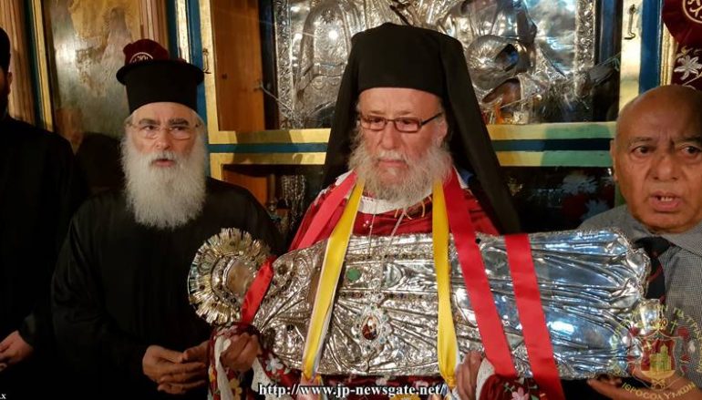 Η κάθοδος της Παναγίας στο Θεομητορικό Μνήμα (ΦΩΤΟ)