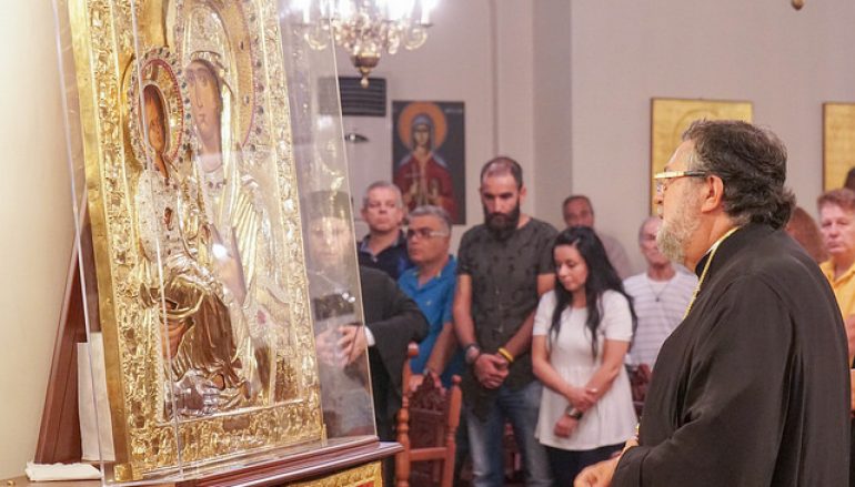 Η πρώτη παράκληση της Παναγίας στην Ι. Μονή Παναγίας Δοβρά (ΦΩΤΟ)