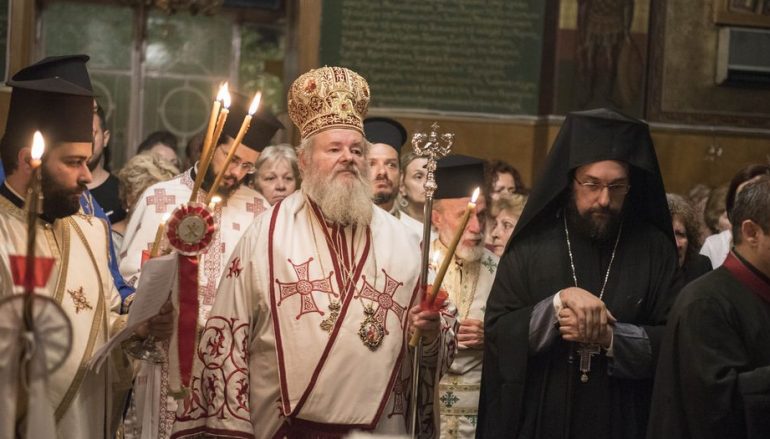 Θεομητορική Αρχιερατική αγρυπνία στην Ι. Μ. Κυδωνίας (ΦΩΤΟ)