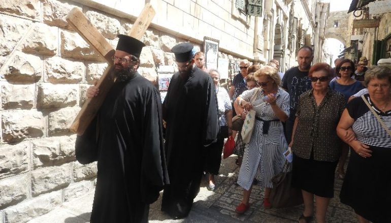 Ιεραποδημία του Μητροπολίτη Μαρωνείας στους Αγίους Τόπους (ΦΩΤΟ)