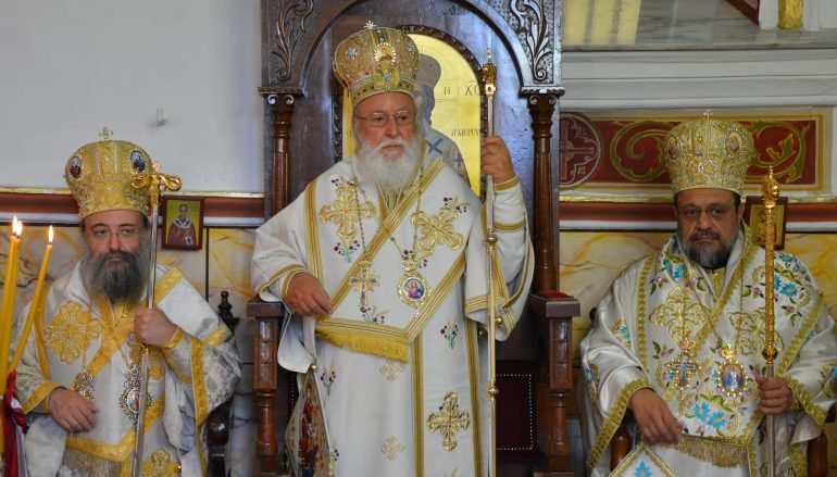 Λαμπρά τα ονομαστήρια του Μητροπολίτη Μαντινείας (ΦΩΤΟ)