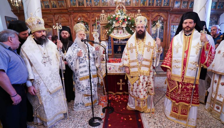 Πολυαρχιερατικό συλλείτουργο στο Σέλι Βεροίας (ΦΩΤΟ)