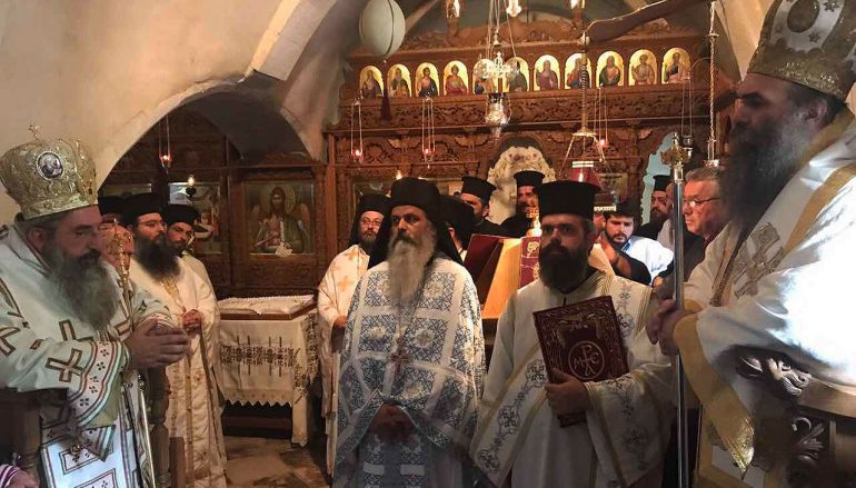 Μνημόσυνο του μακαριστού Μητροπολίτη Ρεθύμνης Ανθίμου (ΦΩΤΟ)