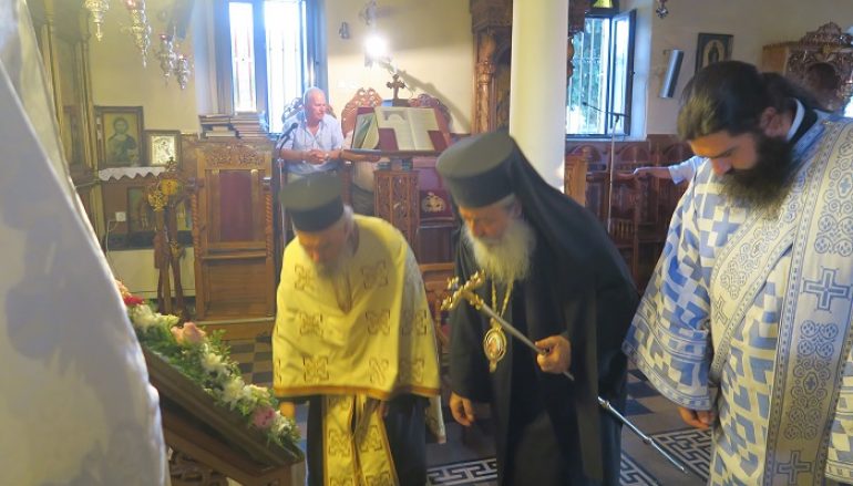 Φθιώτιδος: «Έχουμε χρέος να τιμούμε και να σεβόμαστε την Παναγία»