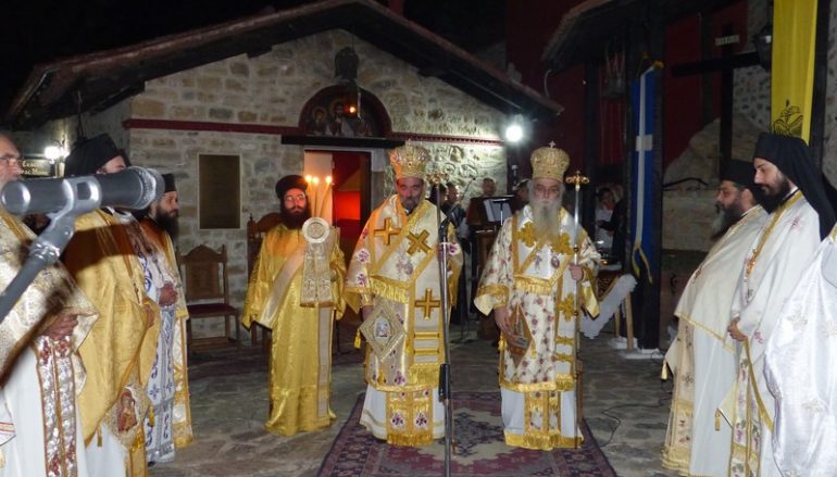Αγρυπνία στο Μοναστήρι της Παναγίας Μαυριώτισσας (ΦΩΤΟ – ΒΙΝΤΕΟ)