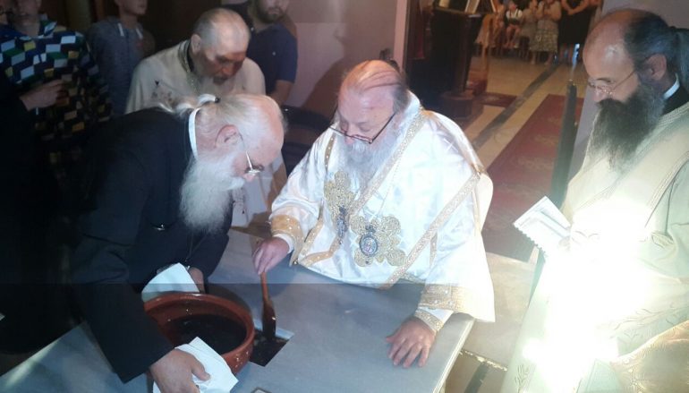 Εγκαίνια Ιερού Ναού από τον Μητροπολίτη Γρεβενών (ΦΩΤΟ)