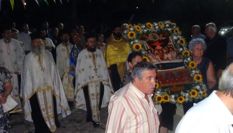 Η Μαραθούσα Χαλκιδικής πανηγύρισε την Απόδοση της Κοιμήσεως της Θεοτόκου
