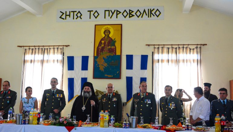 Ο Μητροπολίτης Λαγκαδά στην αλλαγή Διοικήσεως της 194 ΜΠΕΠ (ΦΩΤΟ)