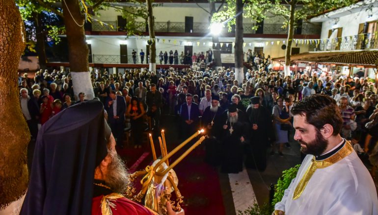 Λαγκαδά: «Πανηγυρίζουμε την απαρχή της δικής μας Σωτηρίας» (ΦΩΤΟ)