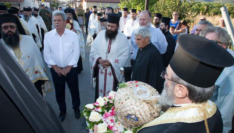 Η Γραμμένη Δράμας υποδέχθηκε Λείψανο του Αγ. Πέτρου Επισκόπου Άργους