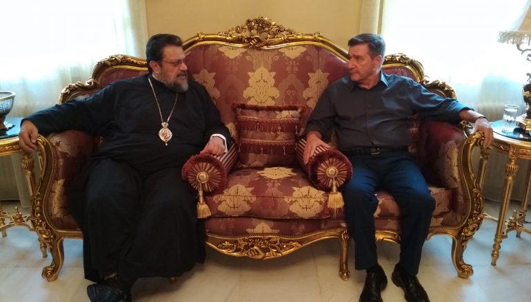 Στον Μητροπολίτη Μεσσηνίας ο Δήμαρχος Αθηναίων Γ. Καμίνης (ΦΩΤΟ)