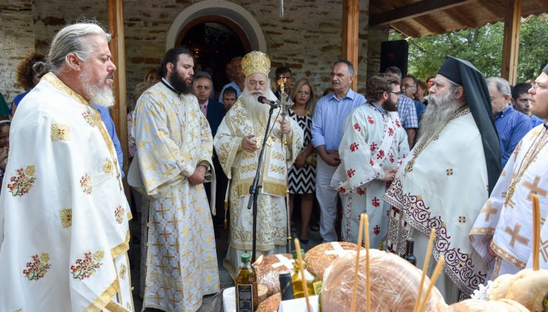 Η Τιμία Κάρα του Οσίου Δαβίδ του εν Ευβοία στα Πιέρια Όρη (ΦΩΤΟ)