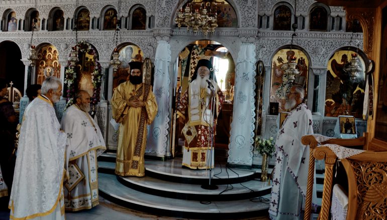 Ο Μητροπολίτης Θηβών στον Ι. Ναό Αγ. Θωμά Τανάγρας (ΦΩΤΟ)