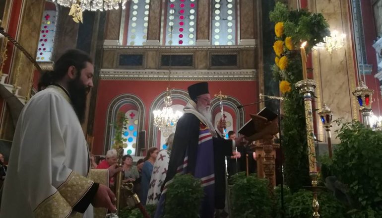 Χαιρετισμοί Τιμίου Σταυροῦ στήν Ι. Μ. Μαντινείας (ΦΩΤΟ)