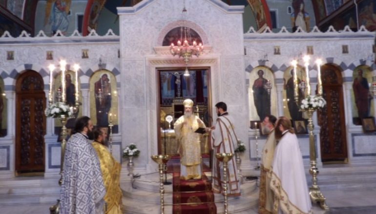 Ενδέκατη επέτειο χειροτονίας του Μητροπολίτη Κορίνθου (ΦΩΤΟ)