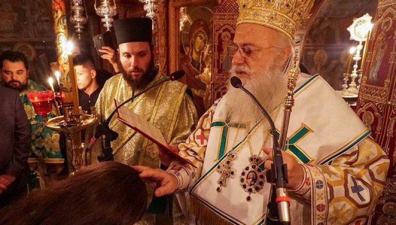 Αγρυπνία και κουρά μοναχής στην Ι. Μονή Αγίων Πάντων Βεργίνης (ΦΩΤΟ)