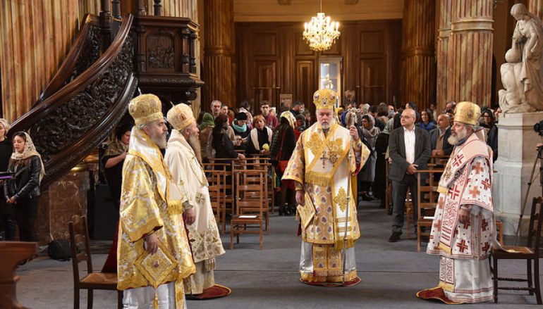 Αρχιερατικό Συλλείτουργο στη νέα Γεωργιανή ενορία των Βρυξελλών (ΦΩΤΟ)