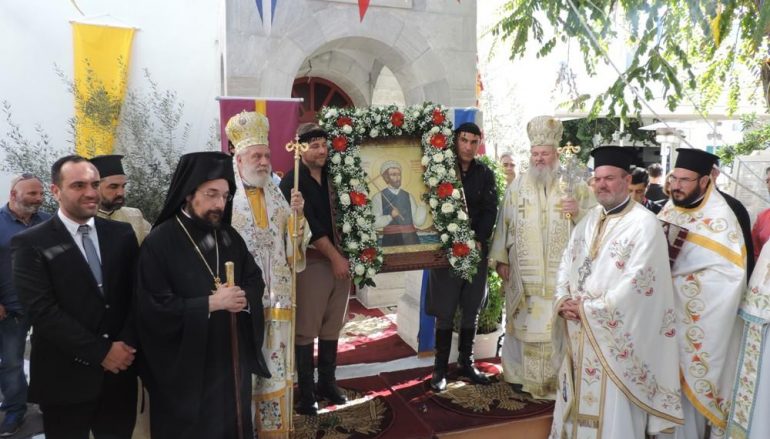 Λαμπρός εορτασμός του Αγ. Μανουήλ του Κρητός στην Μύκονο (ΦΩΤΟ)