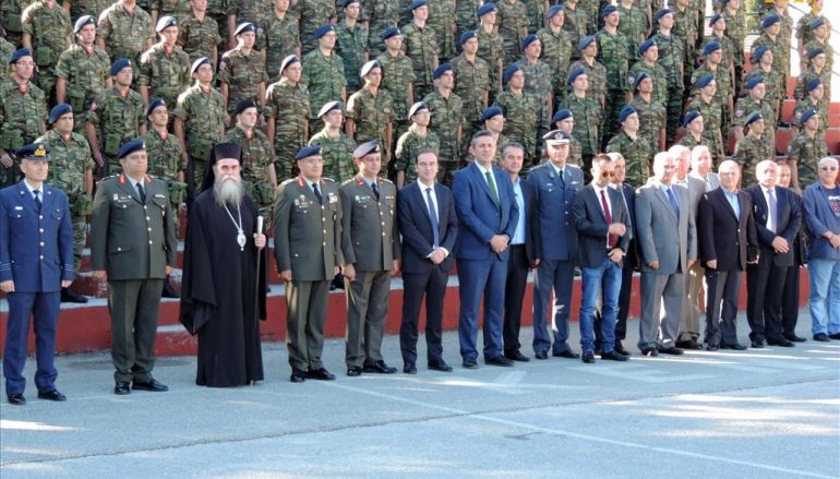 Ορκωμοσία Νεοσυλλέκτων από τον Μητροπολίτη Άρτης (ΦΩΤΟ)